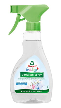 Čistič Frosch Baby, rozprašovač na škvrny, dojčenská bielizeň, 300 ml