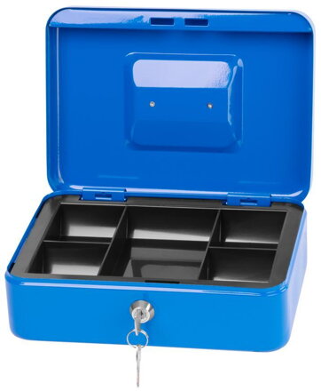 Skrinka CashBox, 250x180x90 mm, na peniaze