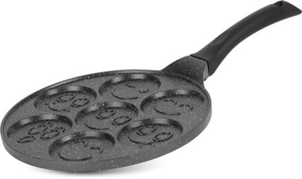 Panvica MagicHome, indukčná, 27cm, na lievance a volské oko, so smajlíkmi, na 7 kusov
