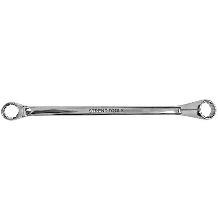 Očkový kľúč HR32514 20x22 mm, vyhnutý 75°, Cr-V