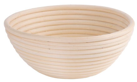 Ošatka na chlieb ratanová MagicHome, max.1 kg, 25x8 cm, okrúhla