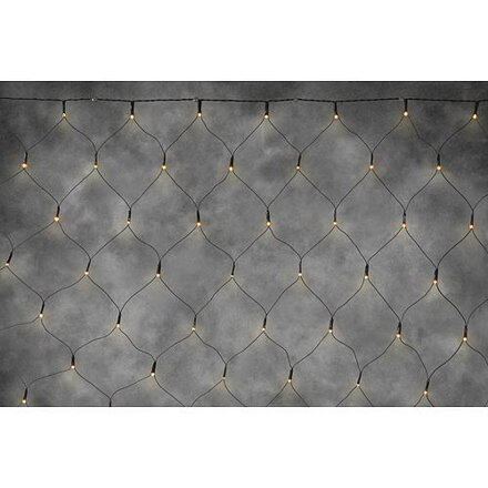 Reťaz MULTI CONNECT Star Net, 160 LED, teplá biela, 1×2 m