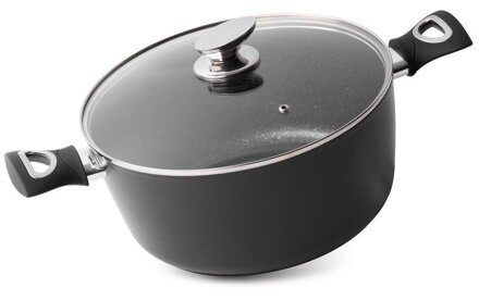 Hrniec MagicHome Black Line, 28 cm, 6,0 lit. s pokrievkou