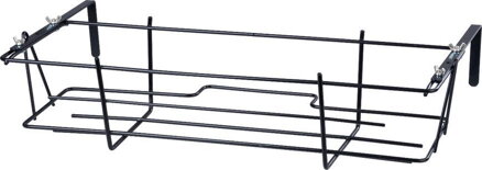 Držiak BUMETA, vešiak, kovový, na kvetináč, na zábradlie, nastaviteľný, 40 cm