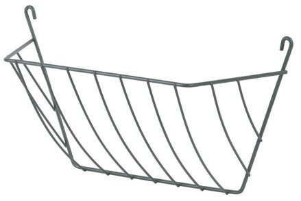 Krmítko pre zajace 44x28x16cm, jasle na seno pre králiky, kovové, veľké