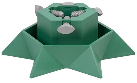 Stojan na stromček MagicHome Vianoce STAR, 395 mm, plastový, 90 mm/2.5 m