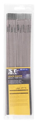 Elektródy AWS E6013 2,5 mm, 25 ks, Rutile
