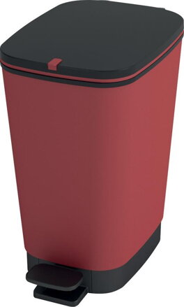 Kôš na odpadky KIS Chic Bin M, 35L, bordový, 40,5x26,5x45 cm, bez vložky