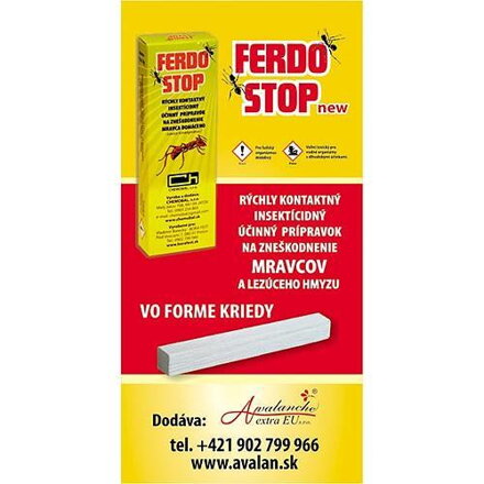 FedroStop krieda na mravce a ploštice