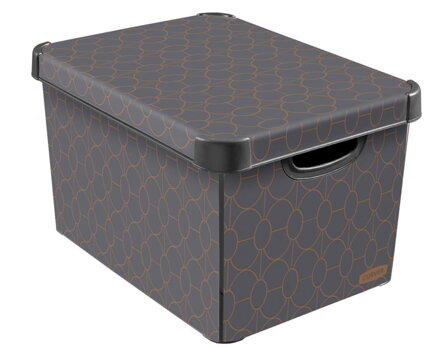 Box Curver® DECO STOCKHOLM L, Arte Deco, 40x25x30 cm