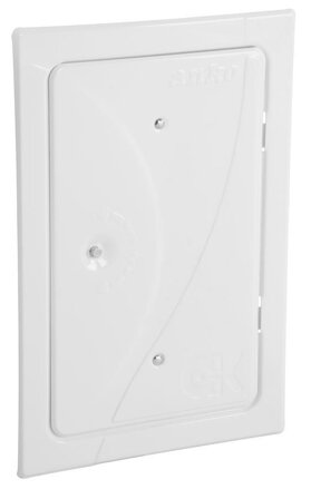 Revízne dvierka Anko C2.2G 160x280 mm, komínové, biele