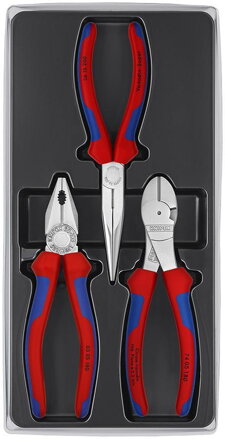 Sada KNIPEX 00 20 11 V01 – 3-dielna montážna sada