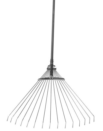 Strend Pro Hrable R116-85, 15 lamelové, na lístie, 850 g, s násadou