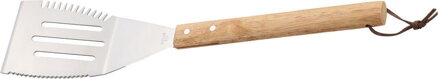 Obracač Strend Pro Grill, na grilovanie, nerez, s pogumovanou drevenou rúčkou, 41 cm