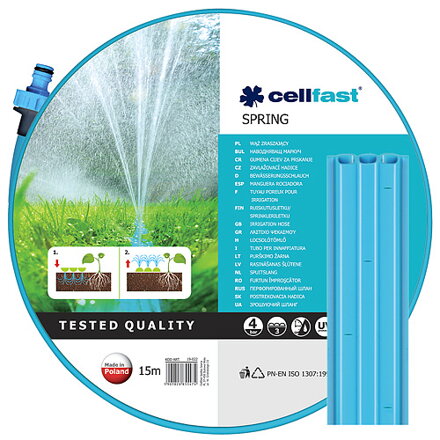 Cellfast Hadica na vodu SPRING, 7.5 m, zavlažovacia