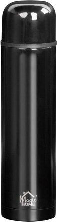 Termoska MagicHome, 1000 ml, plast/nerez, čierna