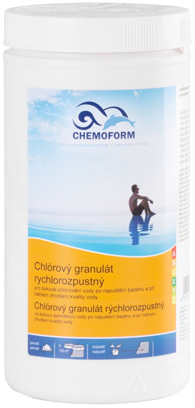 Chlór Chemoform 0501, 1 kg, granulát Chlór Chemoform 0501, 1 kg, granulát