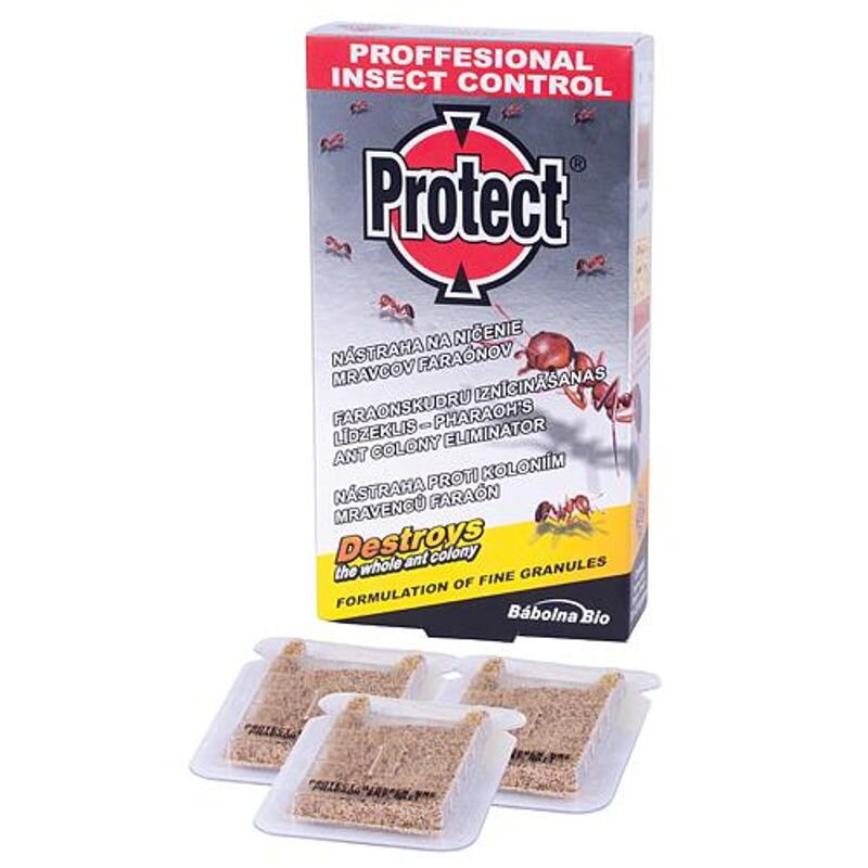 Nástraha na ničenie mravcov faraónov PROTECT® – 3 ks