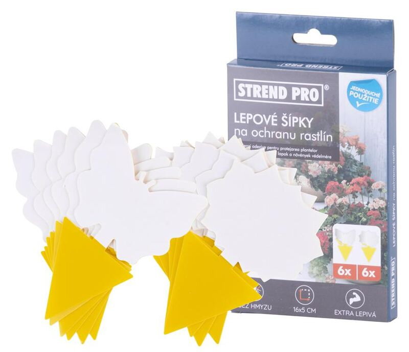 Šípka na ochranu rastlín pred škodcami, lepová, 12 ks