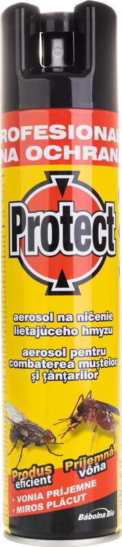 Sprej PROTECT – aerosol na lietajúci hmyz, 400 ml Sprej PROTECT – aerosol na lietajúci hmyz, 400 ml