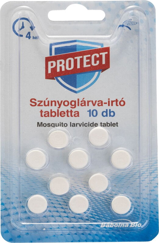 Tablety proti komárom PROTECT – larvicídne, 10 tabliet Tablety proti komárom PROTECT – larvicídne, 10 tabliet