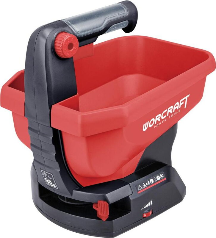 Rozmetadlo Worcraft CHSP-S20Li ShareSYS, sypkých materiálov, 20V Li-Ion, 3,6 l