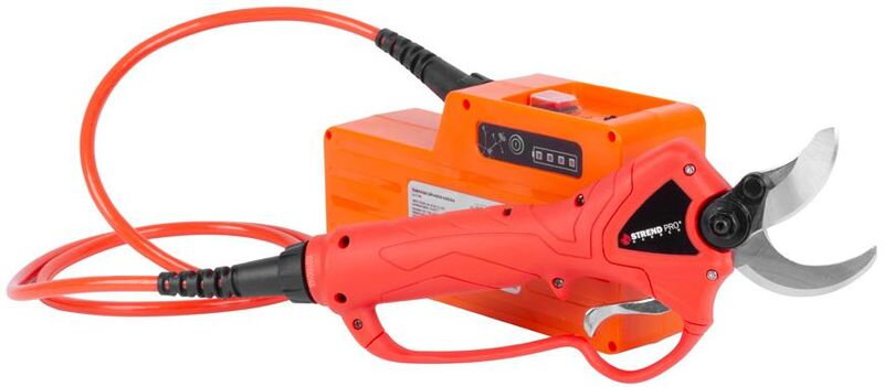 Akumulátorové nožnice na konáre a vinič Strend Pro Profesional 36V 4Ah, max. 4 cm