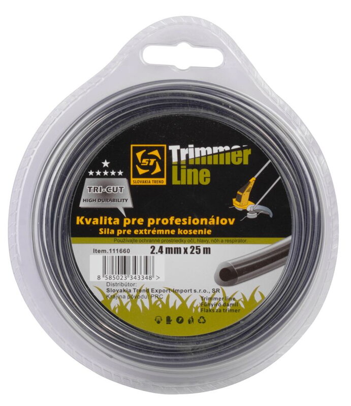 Silon na kosenie TriCut 2,40 mm, 25 m, Trigon Silon na kosenie TriCut 2,40 mm, 25 m, Trigon