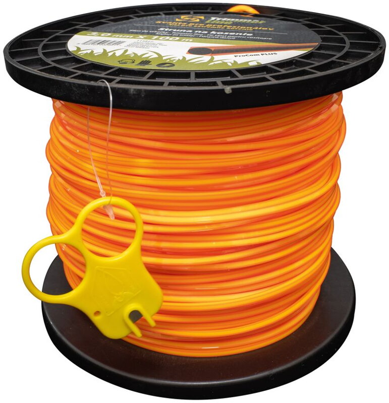 Silon na kosenie ProCom Plus 3,0 mm, hranatý, Spool 100 m Silon na kosenie ProCom Plus 3,0 mm, hranatý, Spool 100 m