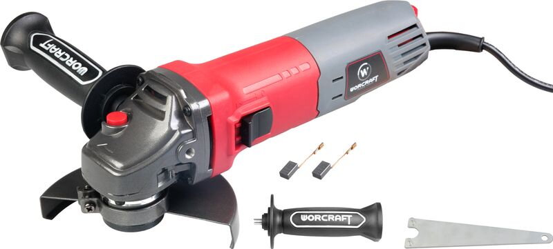 Brúska Worcraft AG08-125S, 820W, 125 mm, uhlová, s reguláciou otáčok