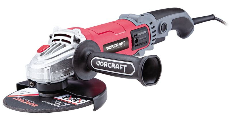 Brúska Worcraft AG14-150S, 1400W, 150 mm, M14, uhlová, s reguláciou otáčok Brúska Worcraft AG14-150S, 1400W, 150 mm, M14, uhlová, s reguláciou otáčok
