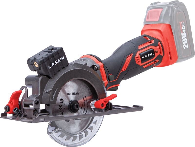 Píla Worcraft CMCS-S20LiB, 20V, Li-ion, 115 mm, okružná Píla Worcraft CMCS-S20LiB, 20V, Li-ion, 115 mm, okružná