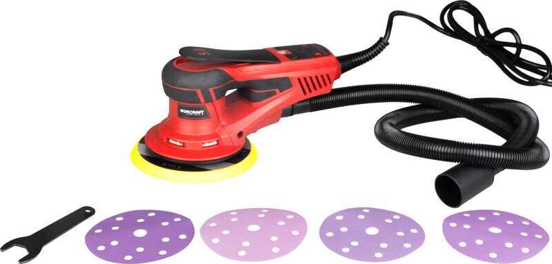 Brúska Worcraft OS04-150, excentrická, 350W, 150 mm