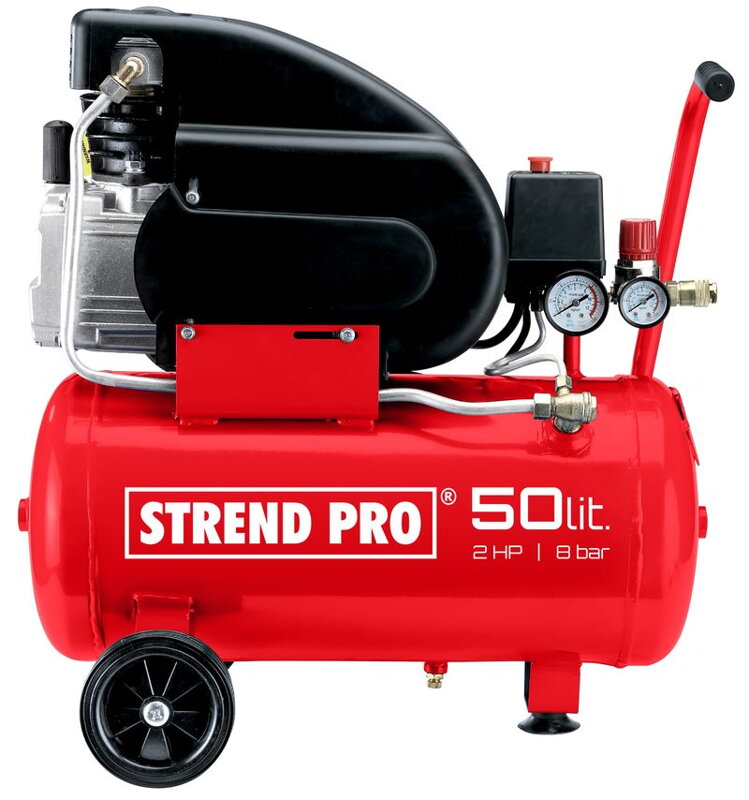 Kompresor Strend Pro FL2050-08, 1,5 kW, 50 litrov, olejový Kompresor Strend Pro FL2050-08, 1,5 kW, 50 litrov, olejový
