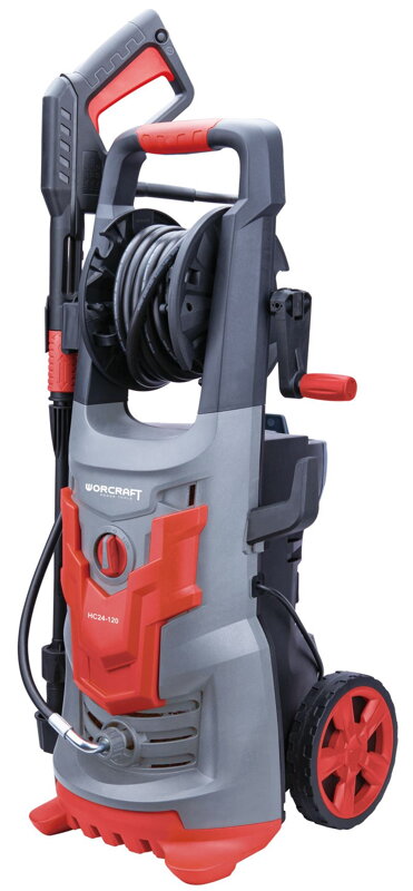 Čistič Worcraft HC21-110H, 2100W, vysokotlakový, 165 bar, Indukčný motor, s príslušenstvom Čistič Worcraft HC21-110H, 2100W, vysokotlakový, 165 bar, Indukčný motor, s príslušenstvom