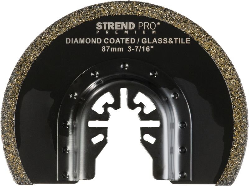 Pílový list Strend Pro DS-R012 – polkruh, karbidový, 85 mm