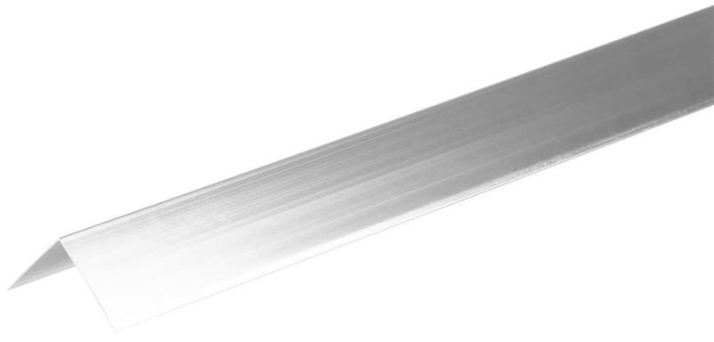 Rohová lišta Alu 1500x40x0,8 mm, strieborná lesklá