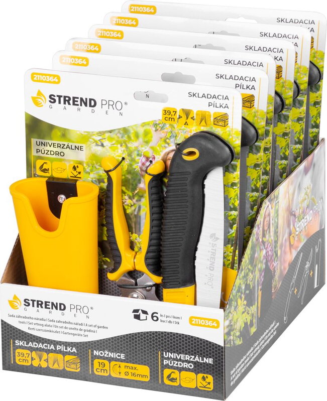 Sada Strend Pro – záhradné nožnice, pílka a púzdro, 3-dielna sada Sada Strend Pro – záhradné nožnice, pílka a púzdro, 3-dielna sada