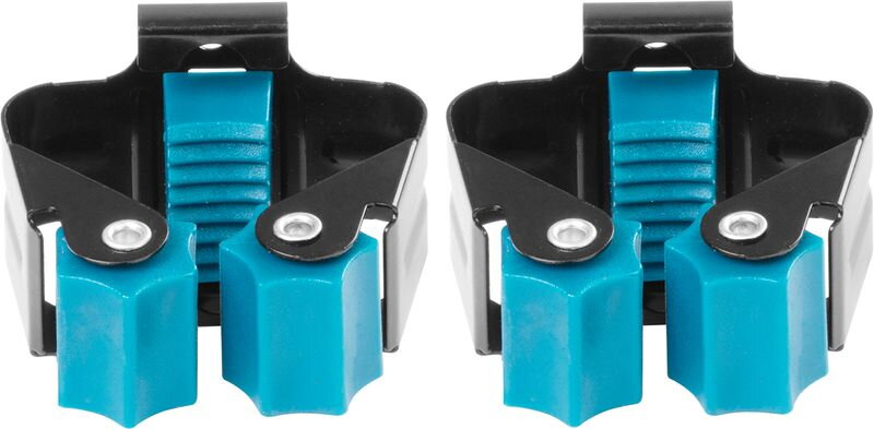 Držiak na záhradné náradie, set 2 ks, 25 mm, kovový Držiak na záhradné náradie, set 2 ks, 25 mm, kovový
