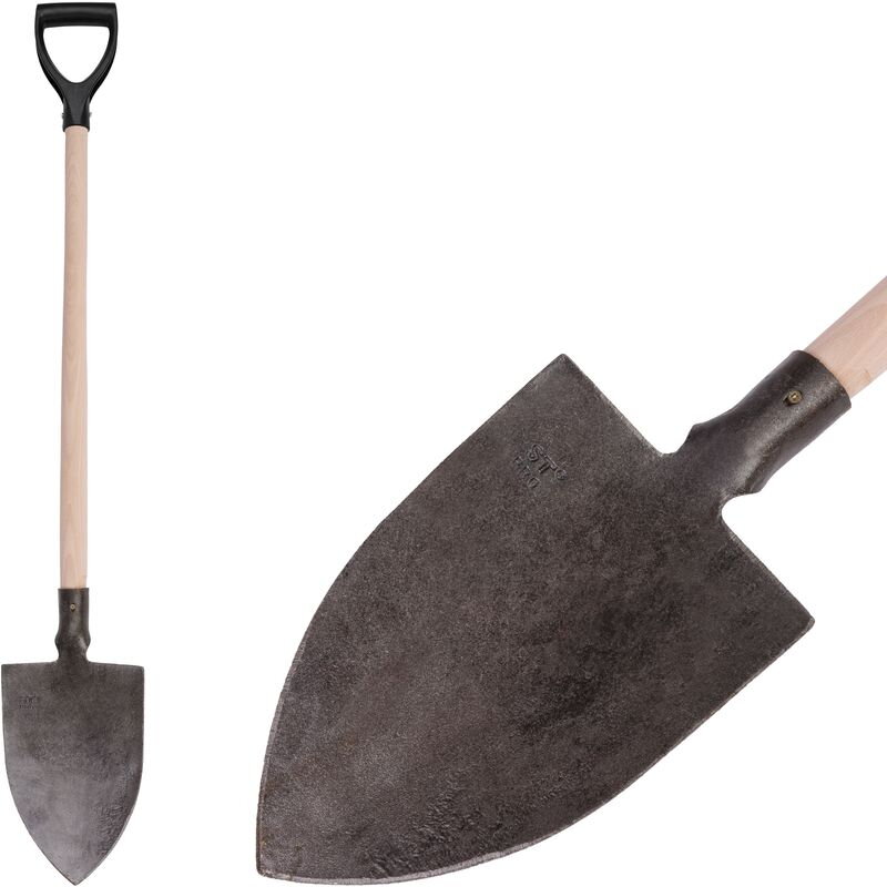 Rýľ Gardex 1250 g, špicatý, drevená D násada Rýľ Gardex 1250 g, špicatý, drevená D násada