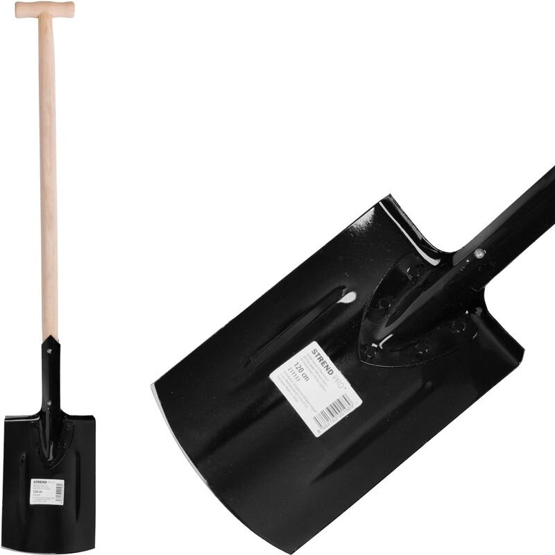 Rýľ Strend Pro STYLER X04, rovný, drevená násada T Rýľ Strend Pro STYLER X04, rovný, drevená násada T