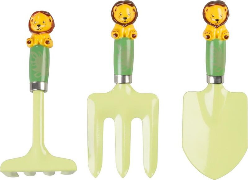 Sada náradia Strend Pro, záhradnícka, detská, 3-dielna, ABS + oceľ, lopatka hrable a vidly