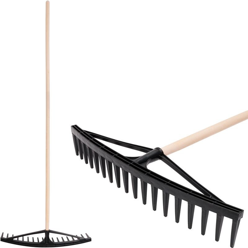 Hrable na seno Longbow, 18-zubé, plastové, s drevenou násadou Hrable na seno Longbow, 18-zubé, plastové, s drevenou násadou