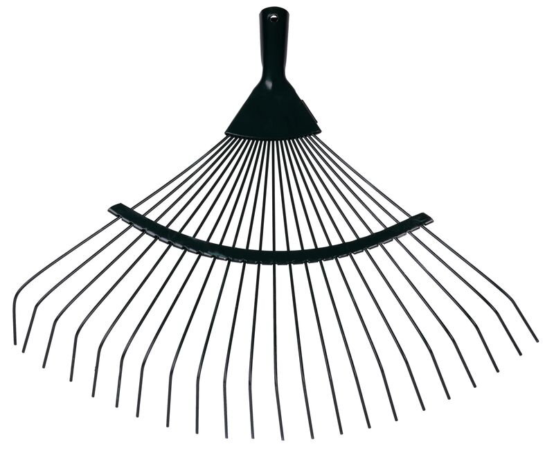 Hrable na lístie 22 lamelové, 45 cm, vejárové, bez násady Hrable na lístie 22 lamelové, 45 cm, vejárové, bez násady