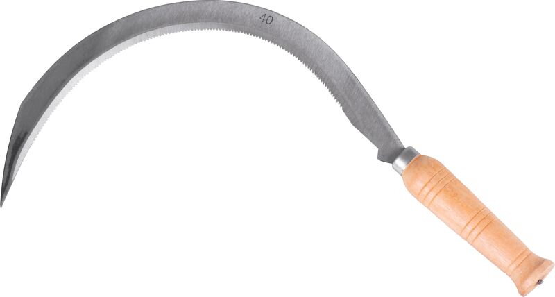 Kosák na trávnik Strend Pro S40, ručný, zúbkovaný 3 mm Kosák na trávnik Strend Pro S40, ručný, zúbkovaný 3 mm