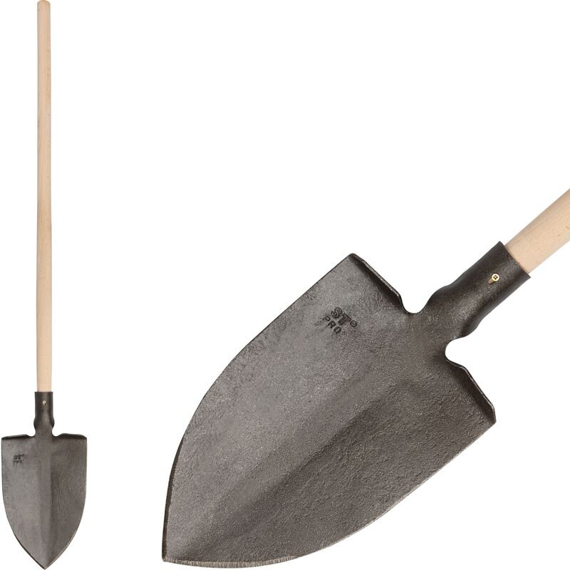 Rýľ Gardex 1300 g, so stupačkou, drevená násada Rýľ Gardex 1300 g, so stupačkou, drevená násada