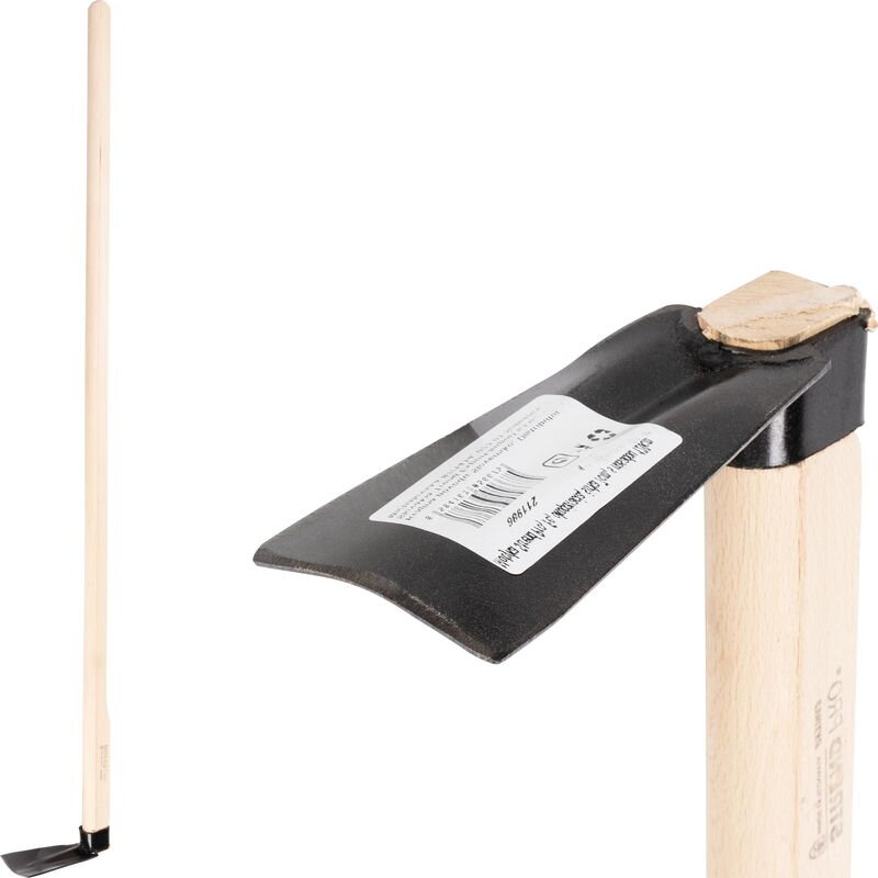 Motyka Fe, okopávacia, šírka 7 cm, drevená násada 120 cm