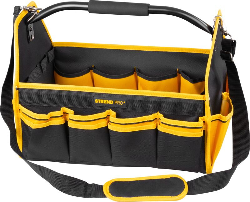 Brašňa Strend Pro, textilná, na ťažké náradie, max. 20 kg, 45×28×33 cm Brašňa Strend Pro, textilná, na ťažké náradie, max. 20 kg, 45×28×33 cm