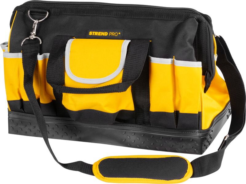 Brašňa Strend Pro, textilná, uzatvárateľná, na ťažké náradie, 20 kg, 44×25×24 cm Brašňa Strend Pro, textilná, uzatvárateľná, na ťažké náradie, 20 kg, 44×25×24 cm