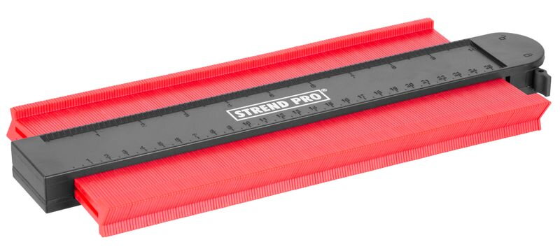 Šablóna na obkreslenie tvarov DG681, 250x130 mm, s uzamknutím a magnetom Šablóna na obkreslenie tvarov DG681, 250x130 mm, s uzamknutím a magnetom